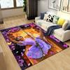 1 alfombra de área con diseño de Encanto, alfombrilla de suelo suave de franela para sala de estar, oficina, dormitorio y alfombra