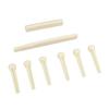 Acoustic Guitar Bridge Set Nut Saddle String Pins Plastic Instrument Accessories for Playing