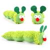 Cat Bite Toy Caterpillar Cat Mint Teeth Grinding Toy Silver Vine Cat Teasing Interactive Toy Cleaning Mouth Kitten Toy