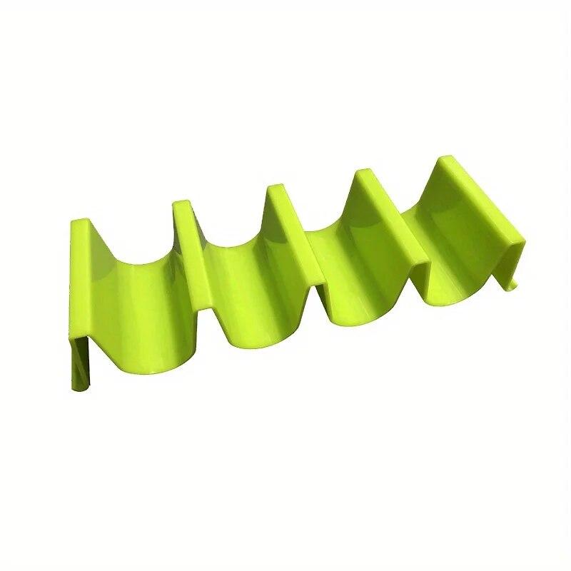1pc Roll Rack Taco Holder Tortilla Pancake Stand Holder Creative Wave Shape Tray Holder Taco Cake Rack Kitchen Gadgets