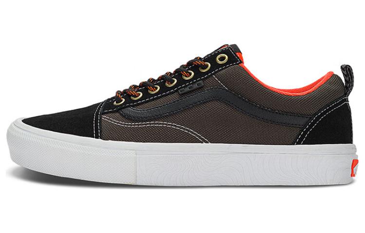Колеса Old Skool Spitfire x Кеды Old Skool Skate Черное Пламя VN0A5FCBBFM 37