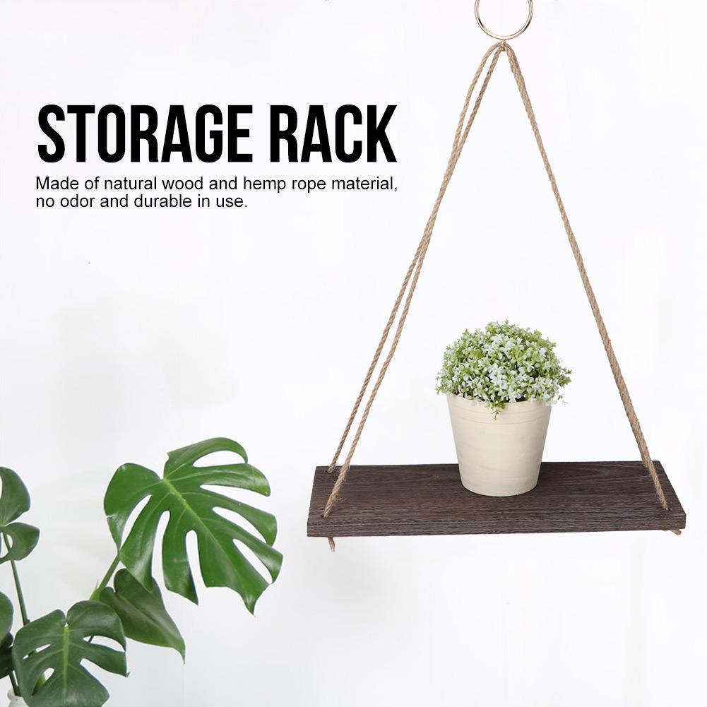 Single Layer Wall Hanging Storage Rack Wall Hanger Decoration Home Bedroom Decor Ornament