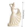 Model Dancing Lady Figurine Simulated Tabletop Art Figure  Festival Decor