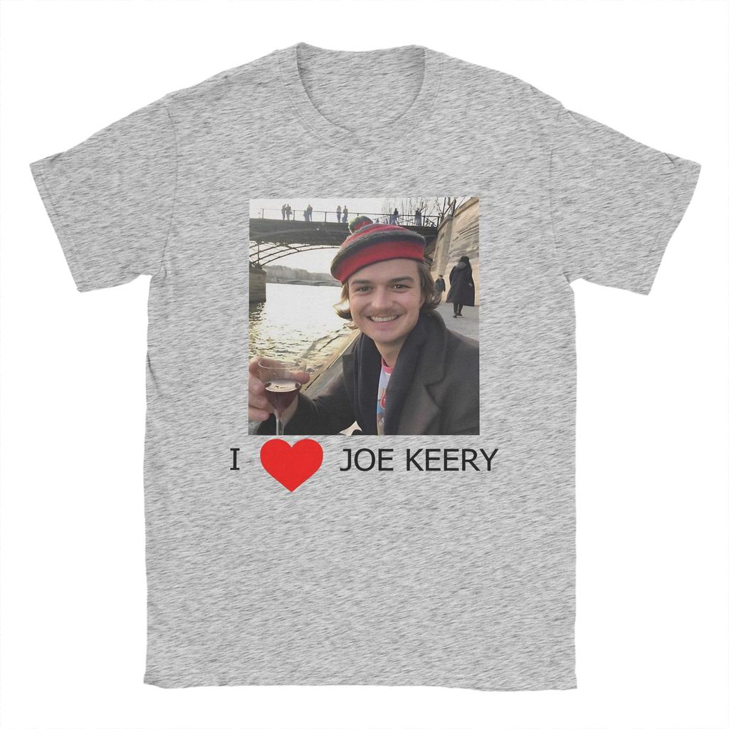 I  Joe Keery  Unisex T Shirt Djo Crazy Tee Shirt Short Sleeve Round Neck TShirts Pure Cotton Graphic Printed Tops
