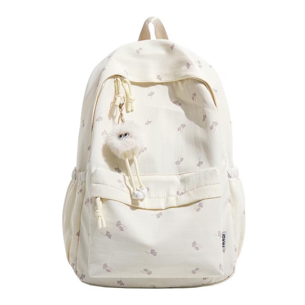 Schoolbag Japanese and Korean High-value Backpack Cute Dopamine Girl Backpack New Student Lightweight Simple College Style Schoolbag