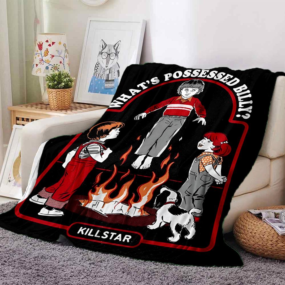 Steven Rhodes Theme Printed Blanket - Perfect for Couch, Bed, Travel & Outdoor Use | Machine Washable, Cozy & Durable.
