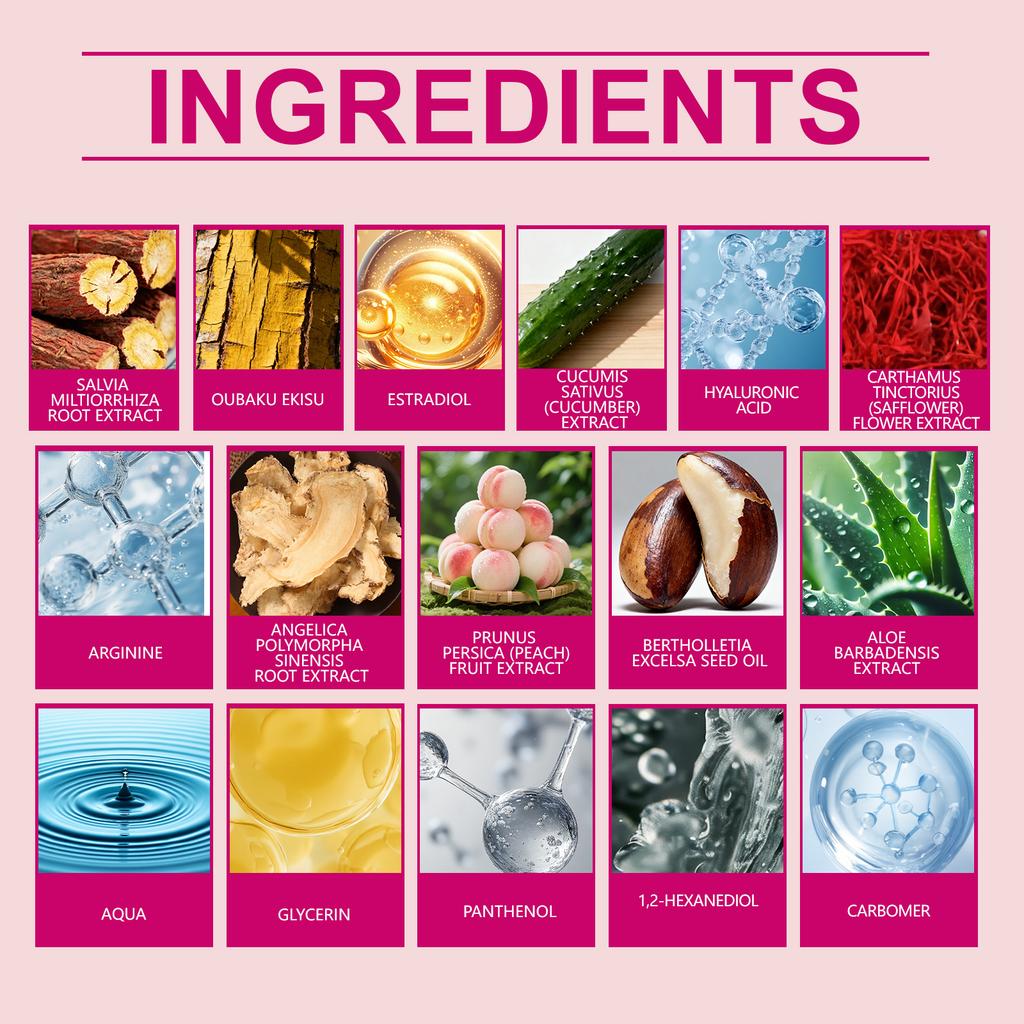 Ladies' Care Cream, Moisturizing And Rejuvenating Cream, Relieves Discomfort And Itching, And Enhances A Comfortable Experience