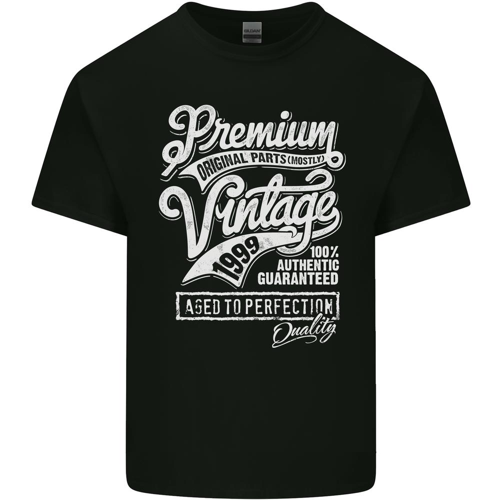 Aged to Perfection Vintage 27th Birthday 1999 Unisexs Cotton TShirt Tee Top S