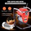Drain Cleaner Machine 120FT x 6/5" 1100W Sectional Snake Auger Manual Feed