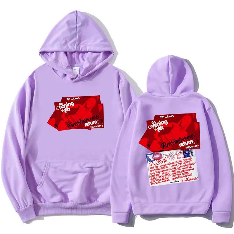 

An Evening with PinkPantheress Tour Into Spring 2026 Hoodies Long Sleeve Casual Sweatshirts Streetwear Unisex Print Hoody XXL
