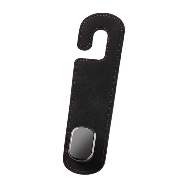 2 In 1 Car Rear Seat Back Hooks Headrest Hook Hanger Handbag Clip Universal Double Hooks Holder Storage Car Interior Accessories