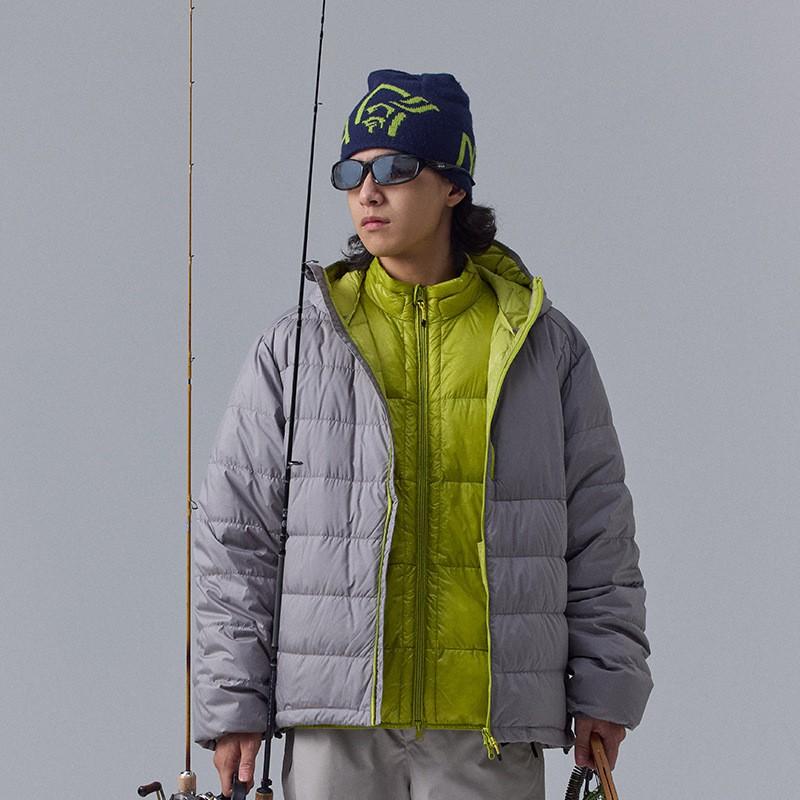 New National Standard 90 White Duck Down Lightweight Outdoor Jacket Men Unisex