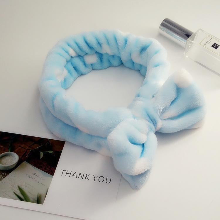 Cute Coral Fleece Soft Bow Headbands For Women Girls Fashion Bath Hair Holder Hairbands Hair Bands Headwear Hair Accessories