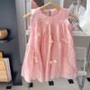 Girls' Summer Bowknot Princess Dress - Korean Sweet Style