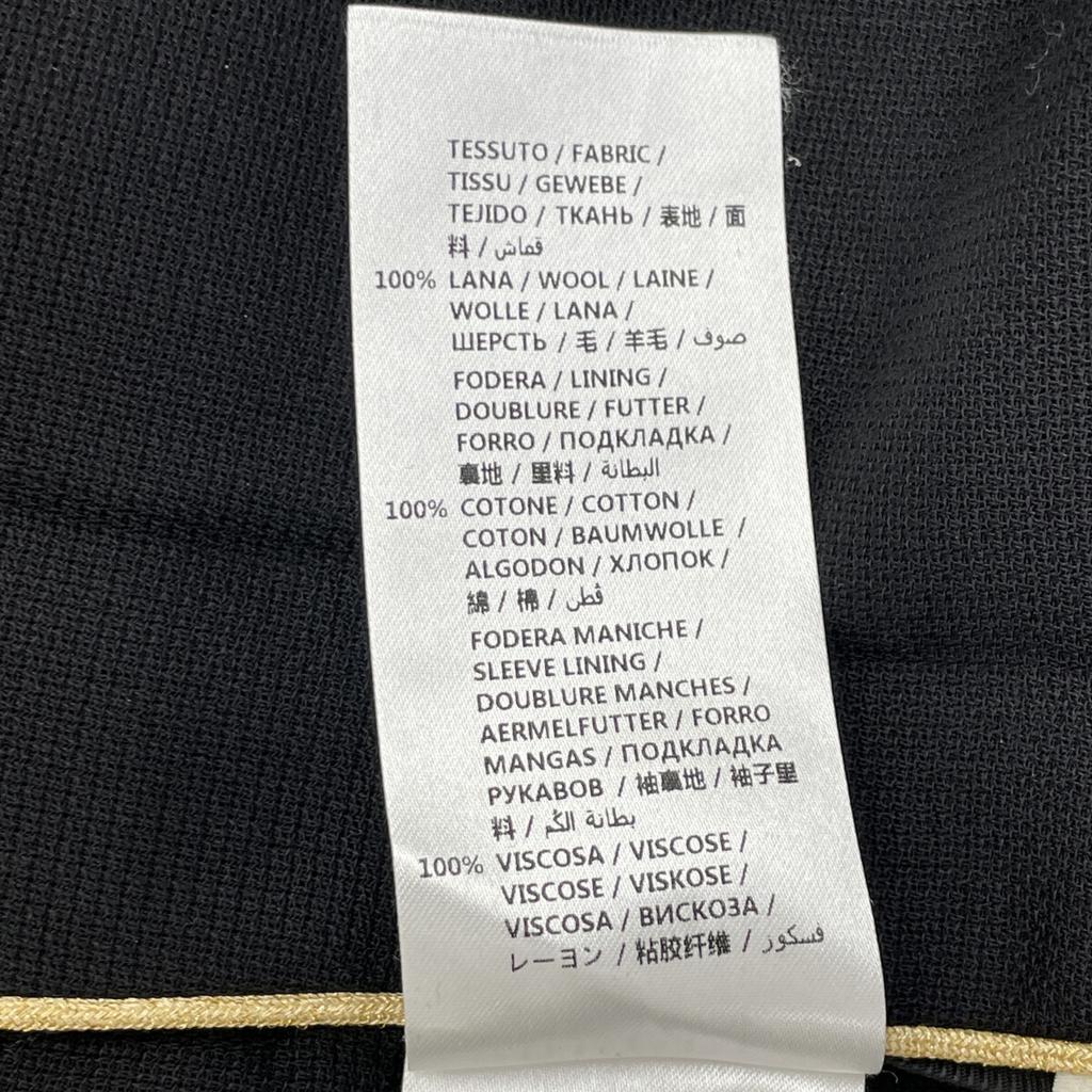 GUCCI Black pearl button 2B jacket Jacket 36 blackUsed