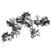 10 Stück 6mm Universelle Motorrad Verkleidung Karosserie Schrauben Roller Muttern M6 Turm Geschwindigkeit Befestigungsclips Schraube