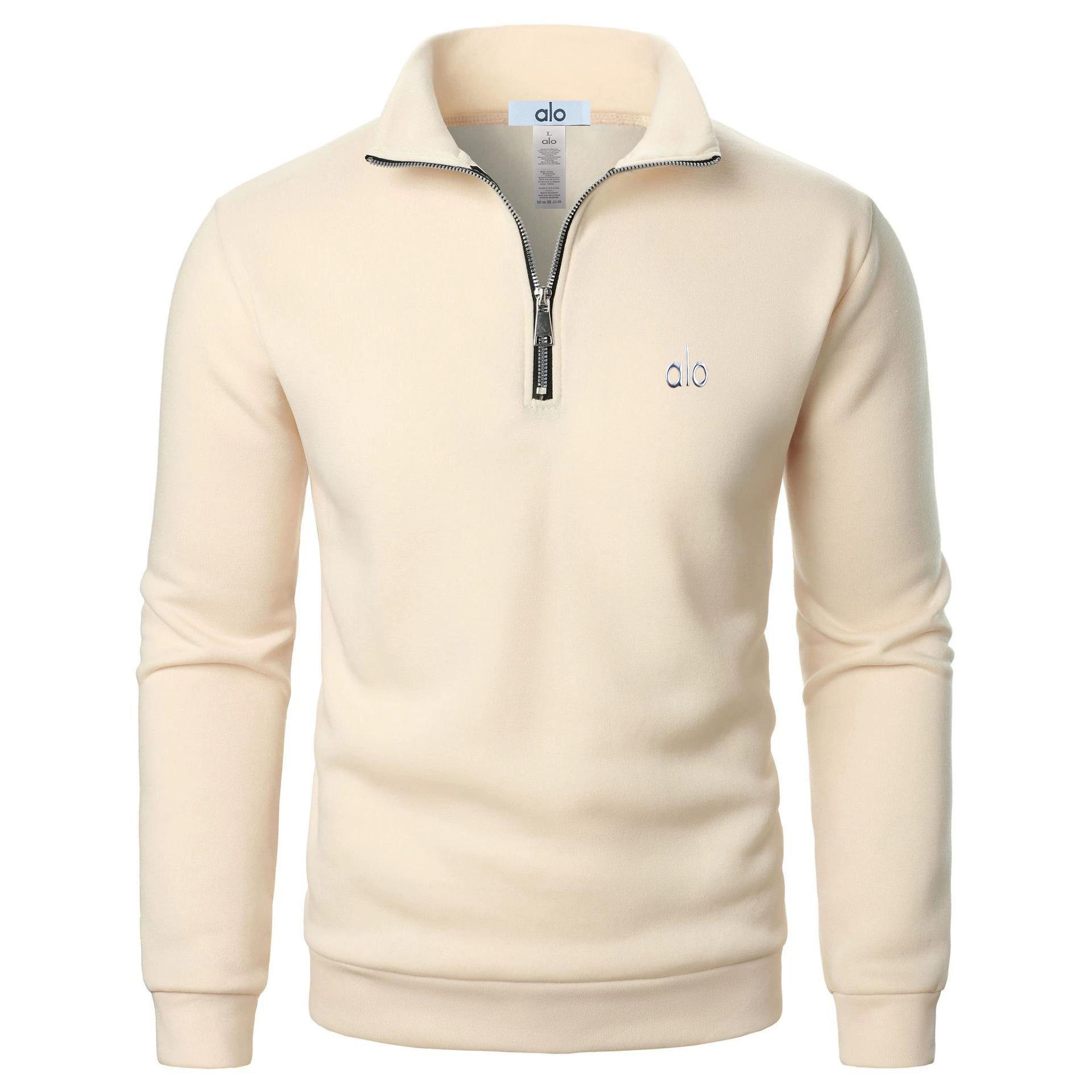 Newalo Men s Casual Fleece Half-Zip Stand Collar Hoodie - Trendy, Loose-Fit, Plus Size S