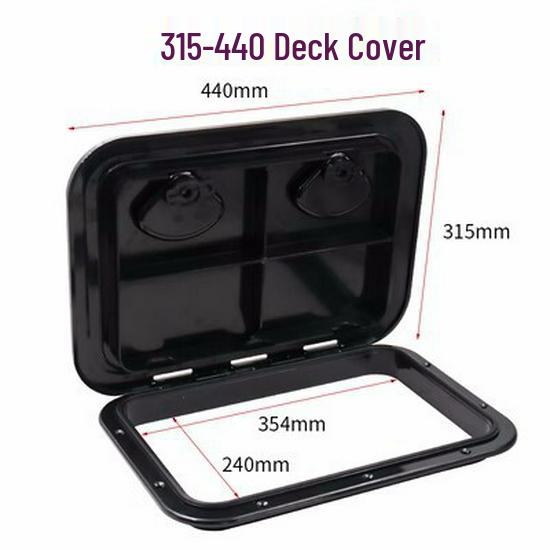 ABS Plastic Manhole Hatch Cover for Marine Yacht & RV