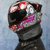Gloves + Scarf, Double Lens Full-coverage Helmet for Men and Women Riding Four-season Safety Helmet