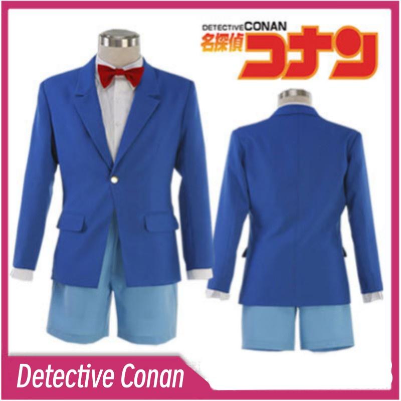 Lawlay Anime Detective Conan Cosplay Costume For Halloween And Comic Con