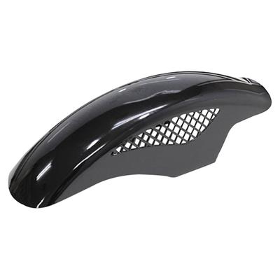 A28G-Garde-boue Avant Modifié pour Motocyclette Couvercle de Garde-boue Avant Pour Honda CBX250/CBX400 CBX400F Z400FX BEET Noir