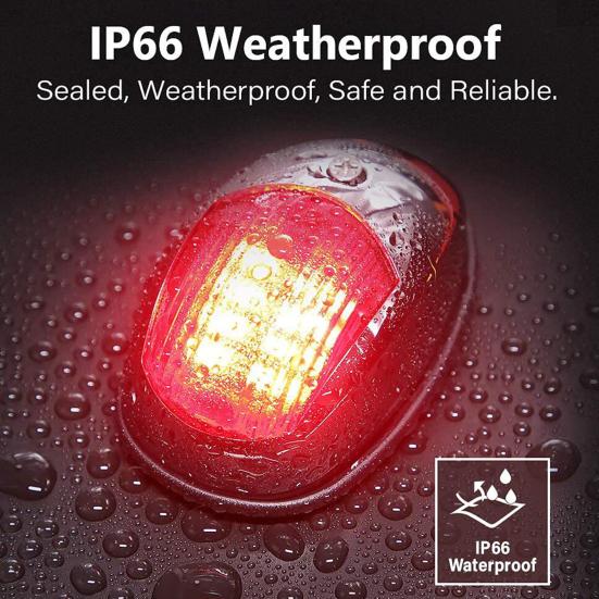 Boat Navigation Light Super Bright IP67 Waterproof Energy Saving Simple Installation LED Ship Light Accessories