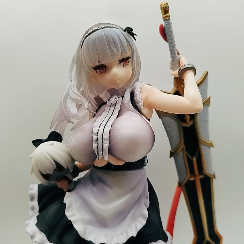 23CM Azur Lane Dido Heavy Armor Ver Knead Girl Figure PVC Action Girl Statue Adult Collectible Model Doll Toys Gifts