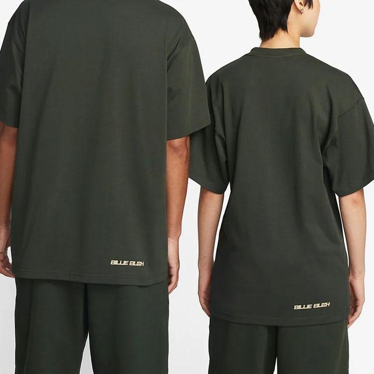 Nike X Billie Eilish S/S Tee (Asia Sizing) Sequoia Unisex Streetwear DQ7756-355
