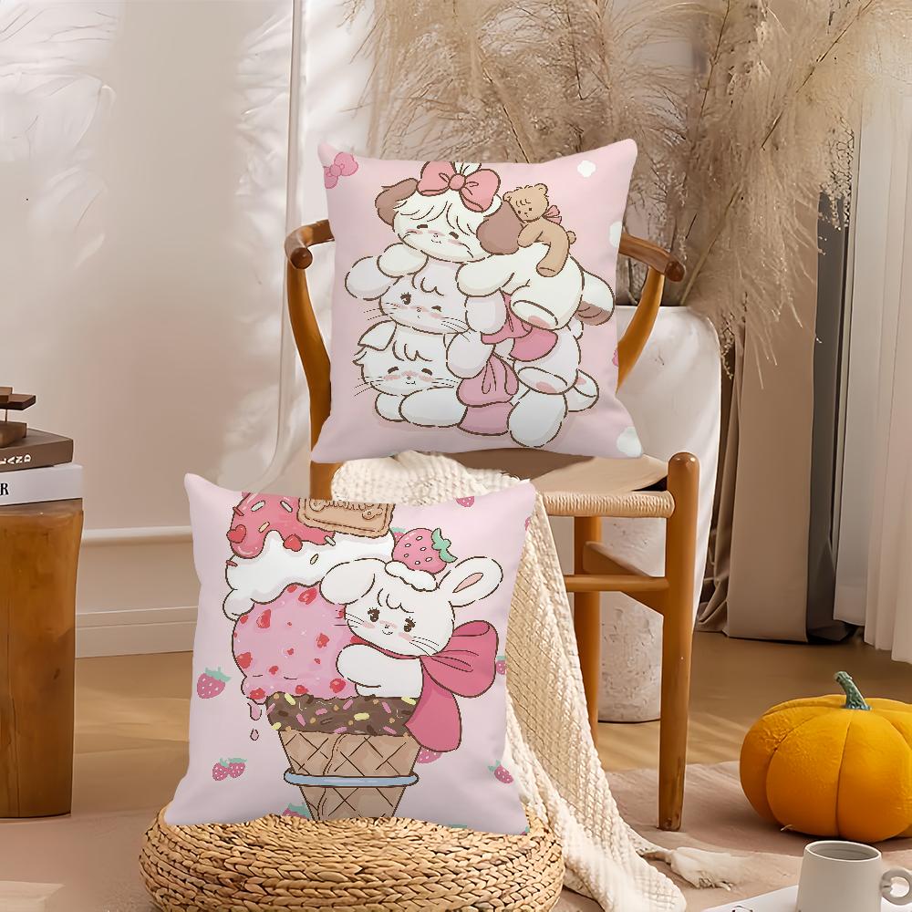 Cartoon Cute Mikko Pillow Case Suitable For Bedrooms Living Rooms Cars Home Decoration