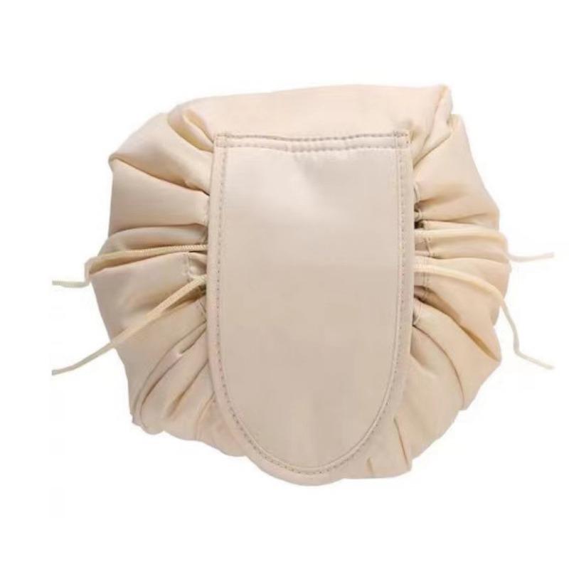Portable Drawstring Travel Cosmetic Women Makeup Bag Organizer Make Bag Case Storage Pouch Waterproof Toiletry Beauty Kit Bag