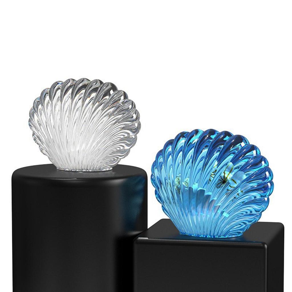 3D Scallop Shaped Silicone Candle Making Mold, Flexible Easy Clean and Release Durable