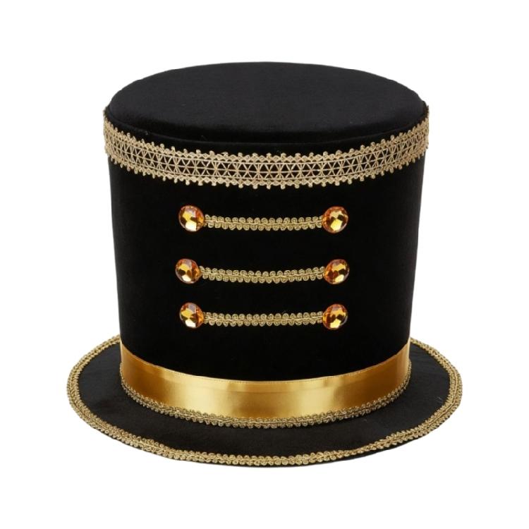 Majorette Hat Christmas Royal Guard Style For Cosplay Band Accessory In Multiple Color Combinations