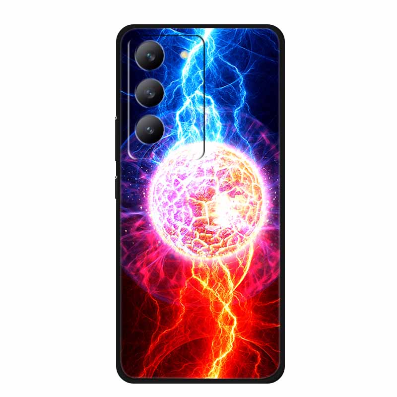 Phone Case For Redmi 15 4G Back Cover Case 6.9" Shockproof Black Silicone Soft Coque For Xiaomi Redmi 15 Case Redmi15 Funda Para