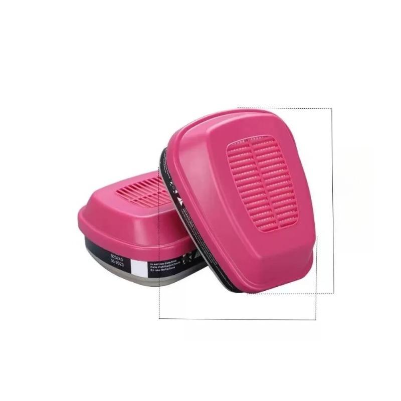 60926, 60923, 60921 - Multi-Gas/Vapor Cartridge/Filter with P100 Protection for Organic Vapors Gas Mask Filter Box Accessories