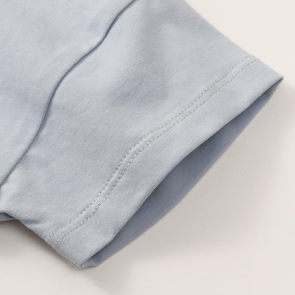 Girls' Fashion Short-sleeved Top Summer Children's Casual Crew-neck Children's Fun Printed T-shirt