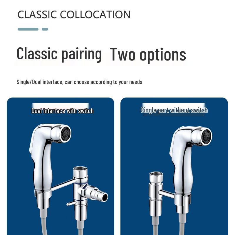 High-Pressure Toilet Bidet Spray Gun Kit