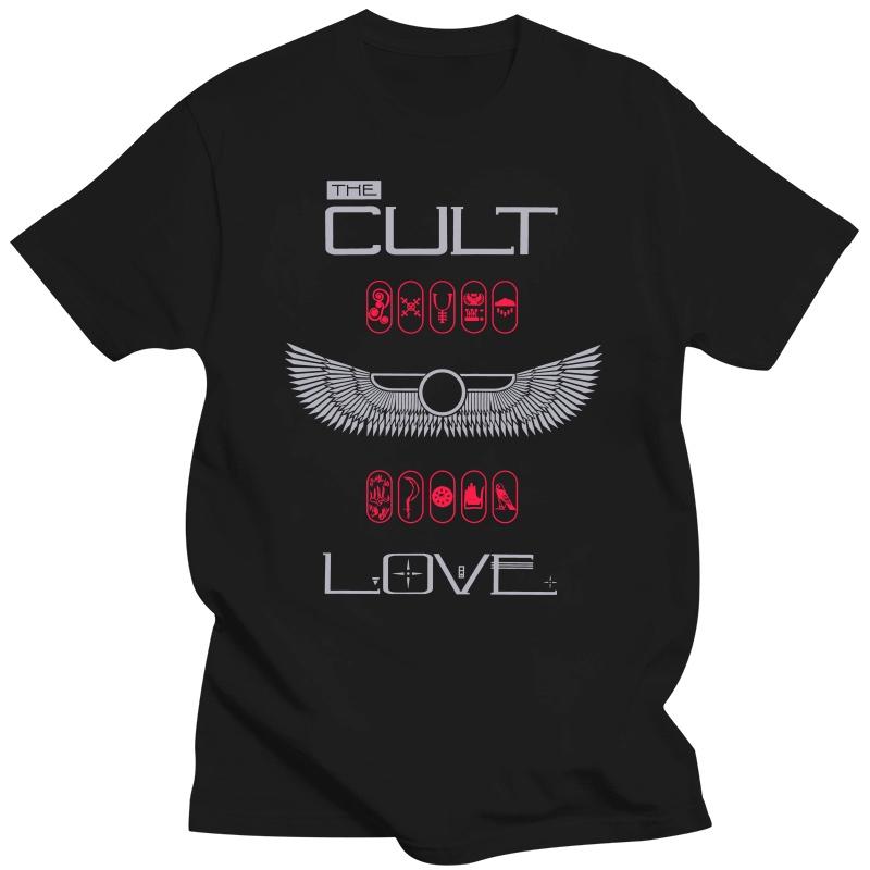 

The Cult Love Album Band T Shirt DMN Vintage Black 4XL