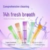 VSEA Probiotic Mint Antibacterial Mouthwash - Portable, Disposable, Fresh Breath Formula with Baking Soda