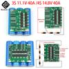 3S 11.1V 40A/4S 14.8V40A Battery Protection Board Ternary Same Port Lithium With Balanced 10Mos for 18650 Battery Pack