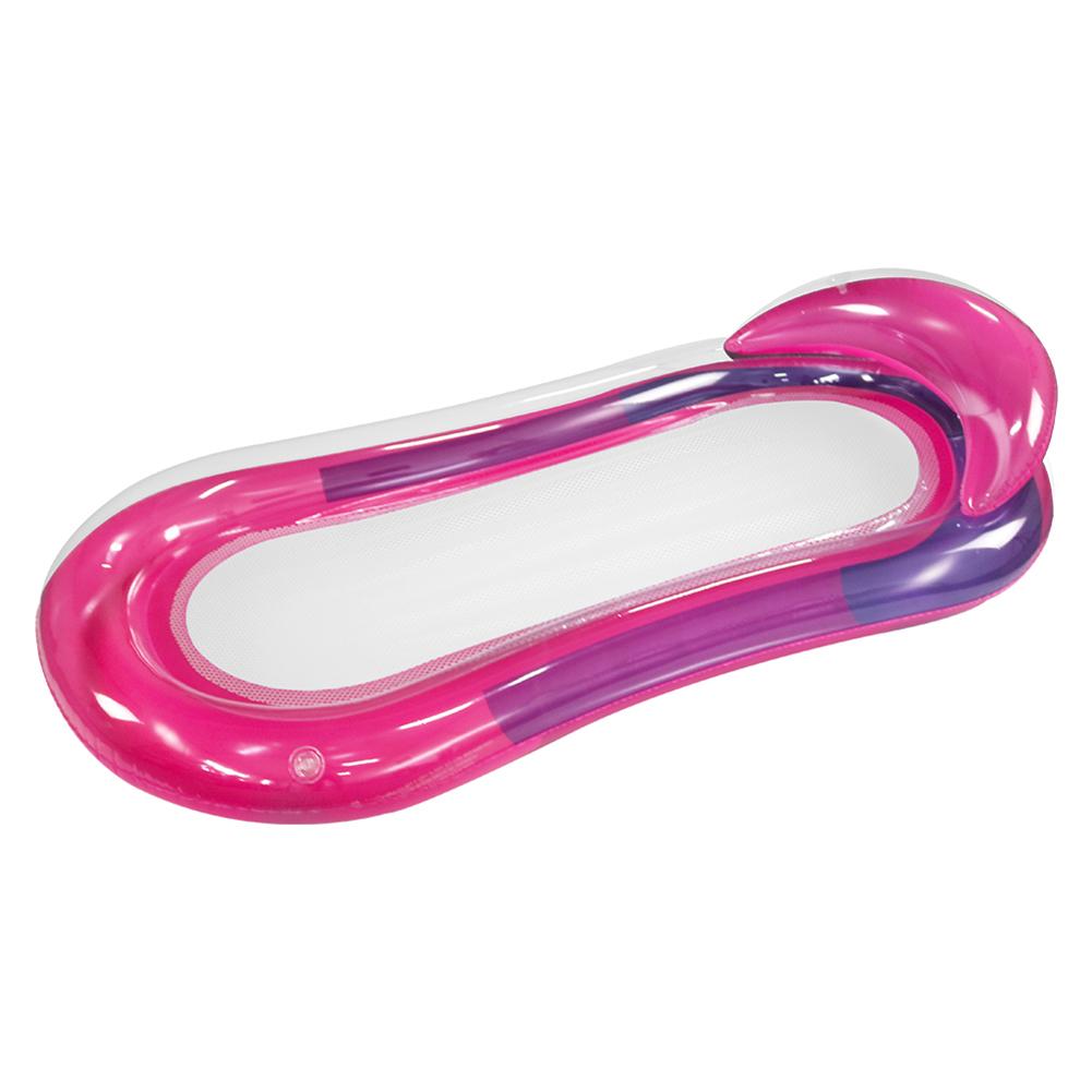 PVC Wasserhängematte Faltbare Aufblasbare Hängemattenliege Auslaufsicheres Ventil Wasserdicht Verschleißfest Schwimmbad Zubehör