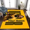 Poster Neymar Energy Tappetino Personalizzato con Nome per Corridoio, Stanze dei Giochi, Dormitorio, Sala Giochi, Tappeto Antiscivolo, Decorazione per Uffici, Regalo per Festival