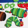 Hot Sell Hungry Caterpillar  Performance Props Felt Toys English Picture Books Teaching Aids Interactive Hungry Caterpillar Toy