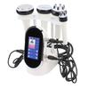 4 In 1 RF Cavitation Machine Fat Reduction Radio Frequency LED Body Slimming Machine with 4 Function Heads for Home Spa
