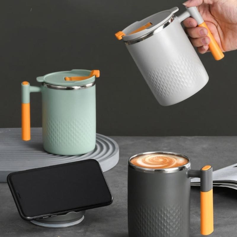 Convenient Insulated Drinkware Easy Carry Stainless Steel Mug for Hot Beverages Coffee Drinking Cup for Everyday Use