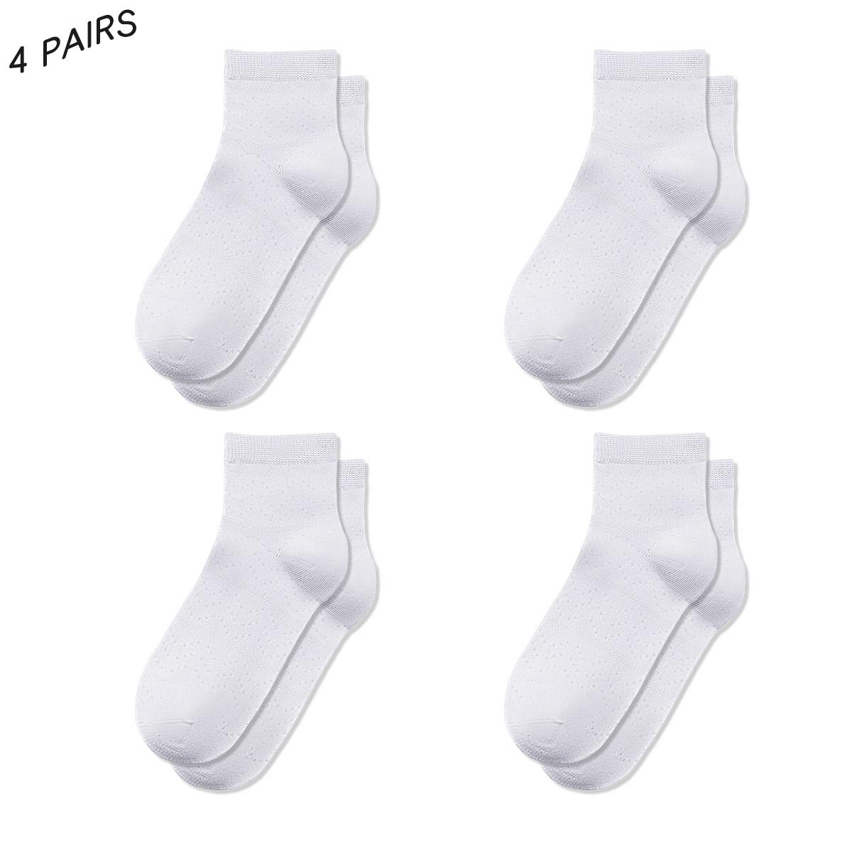 

Детские носки из чесаного хлопка и ультратонкой сетки дышащие короткие носки дышащие подходят для мальчиков и девочек 3-5Y 16-18cm