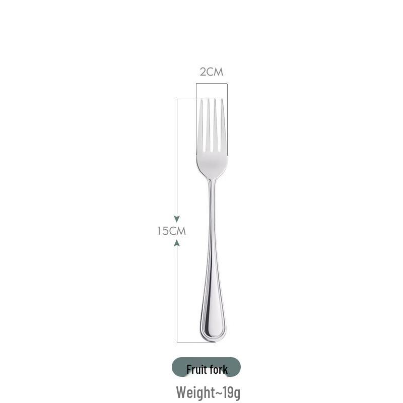 

Ruhan Stainless Steel 5-Piece Western Cutlery Set