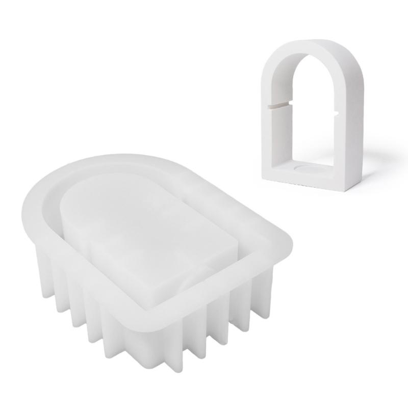 Kerzenhalterform, unregelmäßige Form Kerzenständerformen für DIY-Kerzenhalter Kerzenständer Weihnachtsgeschenk Heimdekoration