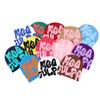 Unisex Fashion Letter Jacquard Knit Bobble Beanie Winter Warm Knit Hat