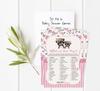 Inkdotpot Baby Shower Game Set Of 50 BabyA  AlphabetA  ABCA  Game Raccoon Jungle Animals Party
