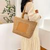 Commuter Large-capacity Straw Woven Bag Women's New Summer Woven Handbag Popular Shoulder Tote Bag